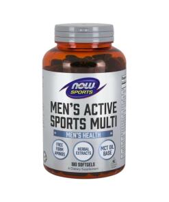 NOW Foods - Actieve Sport Multivitaminen voor Mannen - 180 Softgels