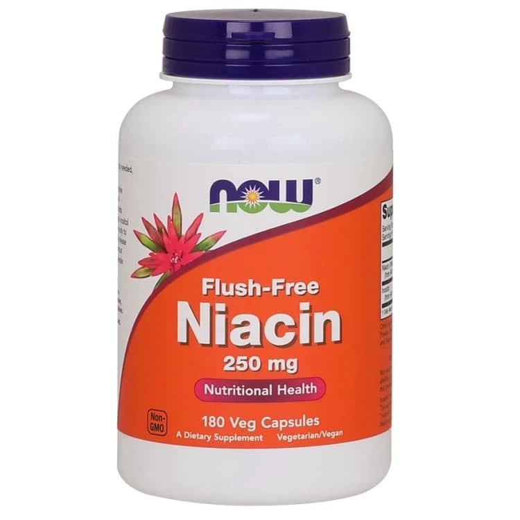 Niacine Flush-Free, 250mg - 180 vcaps