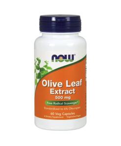 NOW Foods - Olijfblad Extract, 500 mg - 60 Vegetarische Capsules