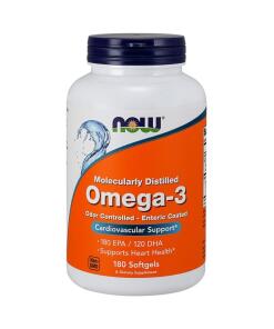 Oméga-3 à enrobage entérique - 180 softgels