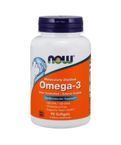 Oméga-3 à enrobage entérique - 90 softgels
