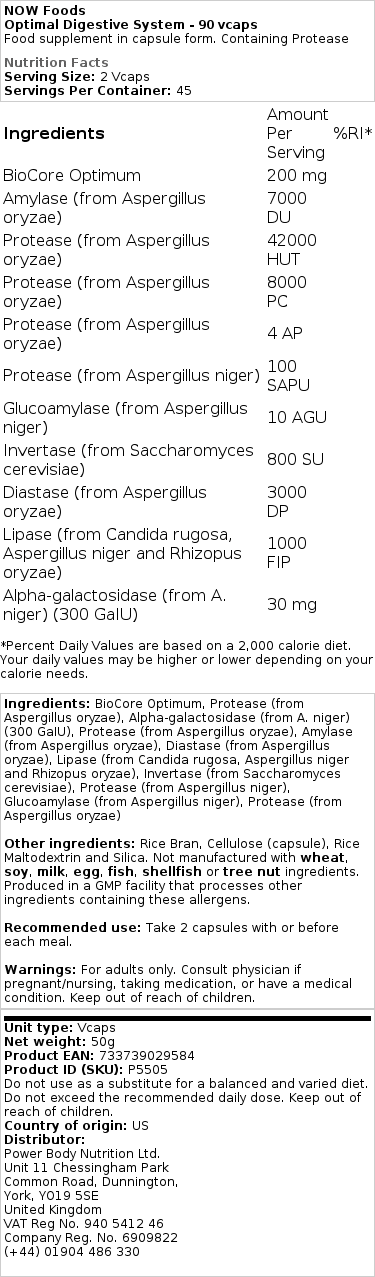 Système digestif optimal - 90 vcaps – Image 2