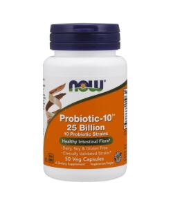 NOW Foods - Probiotic-10, 25 miljard - 50 capsules