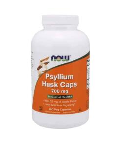 Cosse de psyllium avec pectine de pomme, 700mg - 360 vcaps