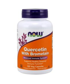 NOW Foods - Quercetine met Bromelaïne - 120 Vegetarische Capsules