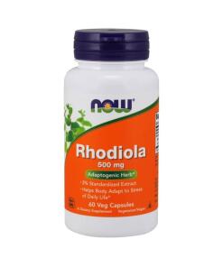 NOW Foods - Rhodiola, 500 mg - 60 capsules