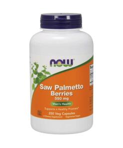 Baies de palmier nain, 550mg - 250 vcaps