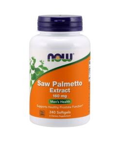 Extrait de palmier nain, 160mg - 240 softgels