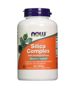 NOW Foods - Siliciumcomplex met Heermoes Extract - 180 Tabletten