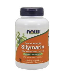 NOW Foods - Silymarine met Artisjok en Paardenbloem, 300 mg - 200 Vegetarische Capsules