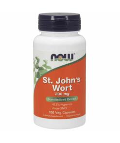 NOW Foods - Sint-Janskruid, 300 mg - 100 vegetarische capsules