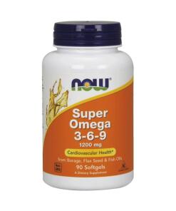 Super Oméga 3-6-9, 1200mg - 90 softgels