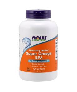 NOW Foods - Super Omega EPA Moleculair Gedestilleerd - 120 Softgels