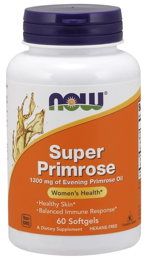 Super Primrose, 1300mg - 60 softgels – Image 3