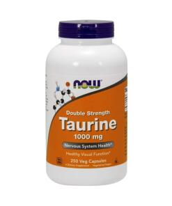 Taurine, 1000mg Double Strength - 250 vcaps