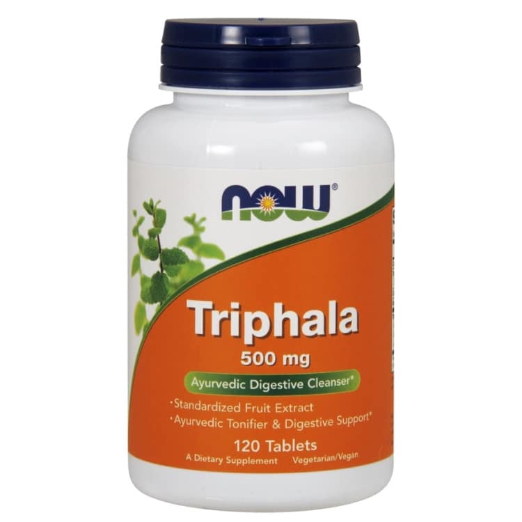NOW Foods - Triphala, 500 mg - 120 tabletten