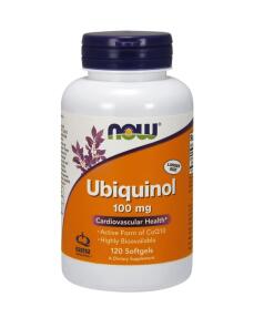 NOW Foods - Ubiquinol, 100 mg - 120 Zachte Capsules