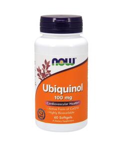 NOW Foods - Ubiquinol, 100 mg - 60 Zachte Capsules