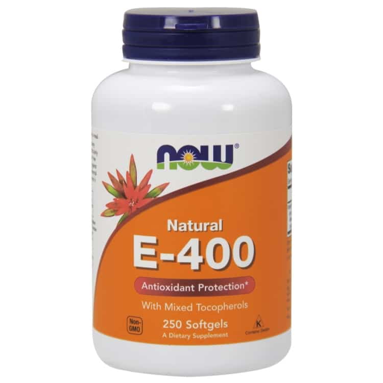 NOW Foods - Vitamine E-400 - Natuurlijk (Gemengde Tocoferolen) - 250 Softgels