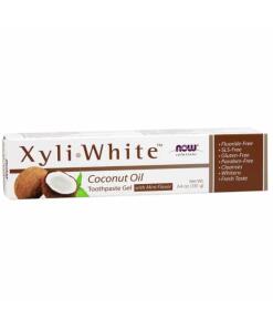 NOW Foods - XyliWhite, Tandpasta met Kokosolie - 181g