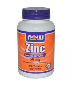 NOW Foods - Zink 50 mg - 250 tabletten