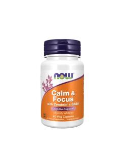 Now Foods - Calme & Concentration avec Zembrin® & GABA (60 capsules végétales)