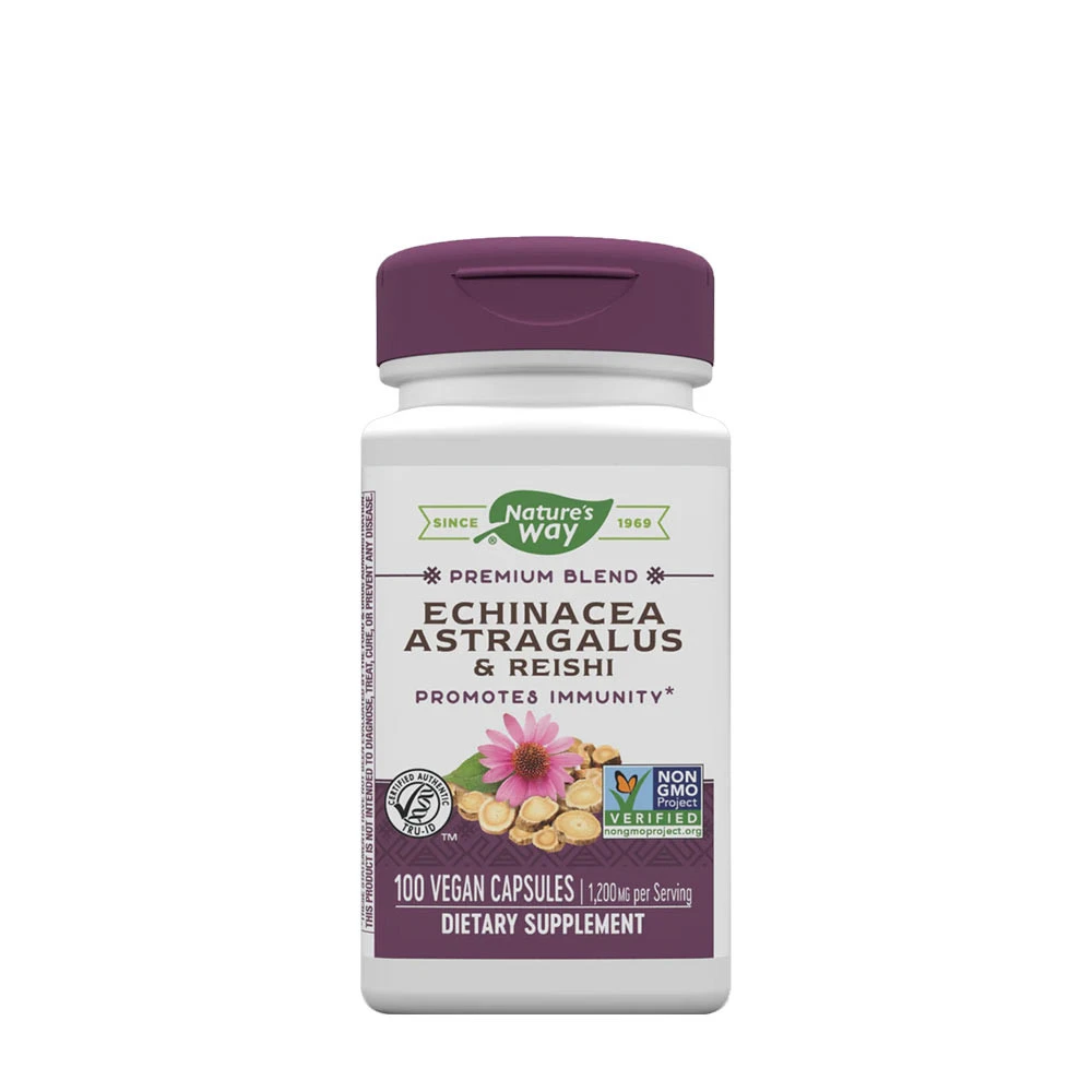 Nature's Way - Echinacea, Astragalus & Reishi (100 capsules)
