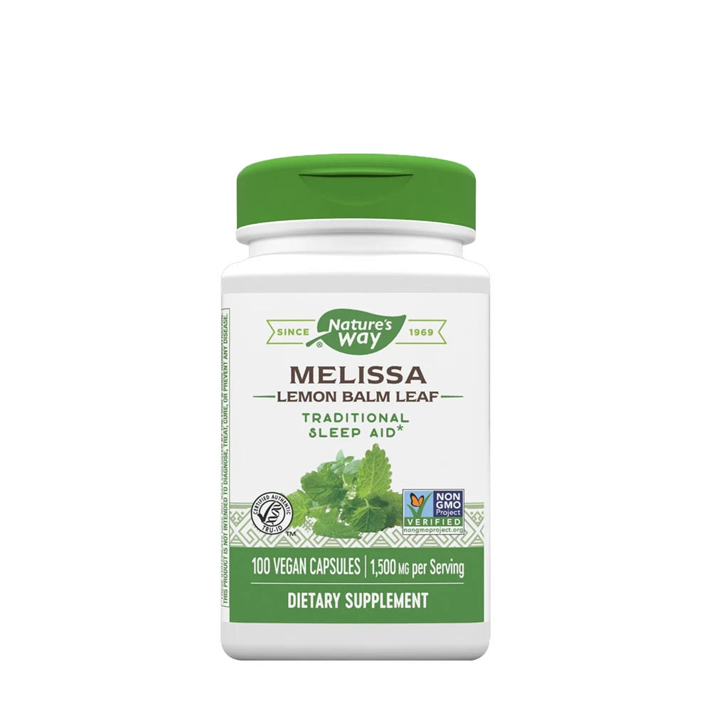 Mélisse-Citron de Natures Way (100 capsules)