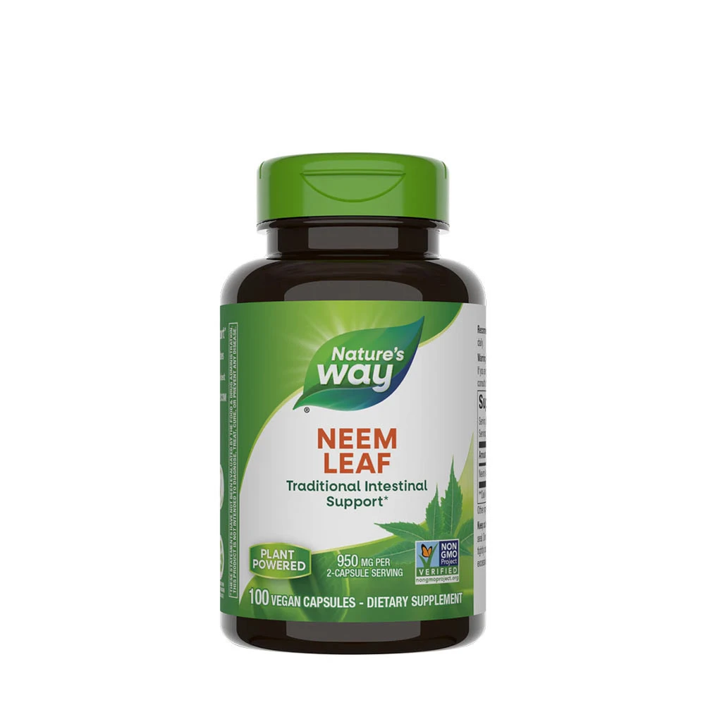 Feuilles de Margousier de Natures Way (100 capsules)