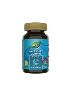 Nature's Way - Quick Calm Gummies (60 gummies, bessensmaak)