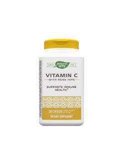 Vitamine C de Natures Way avec églantier (250 capsules)