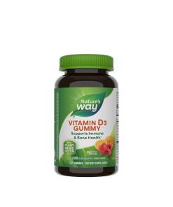 Gommes de vitamine D3 de Natures Way (120 gommes)