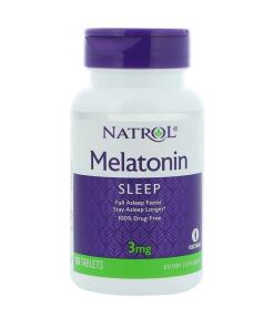 Natrol - Melatonine, 3 mg - 60 tabletten
