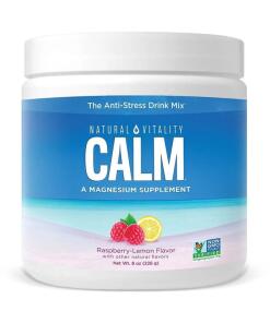 Natural Vitality - Natural Calm, Framboos-Citroen - 226g
