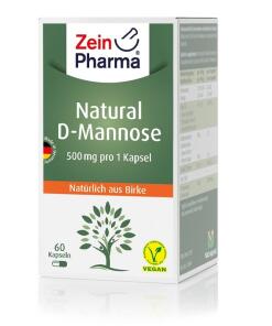Zein Pharma - Natuurlijke D-Mannose, 500 mg - 60 capsules