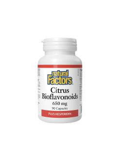 Natural Factors - Citrusbioflavonoïden Plus Hesperidine 650 mg (90 Capsules)