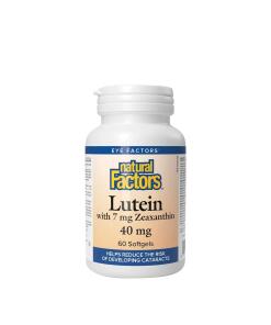 Natural Factors - Luteïne 40 mg met Zeaxanthine (60 Softgels)
