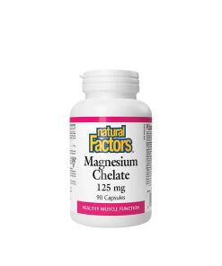Natural Factors - Magnesiumchelaat 125 mg (90 capsules)