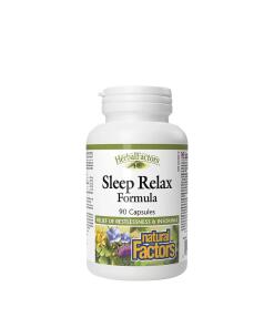 Formule Relaxante pour le Sommeil de Natural Factors (90 capsules)