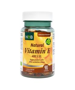 Vitamine E naturelle, 400 UI - 90 capsules