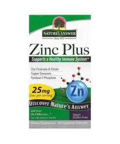 Réponse de la nature - Zinc Plus - 60 gélules végétales