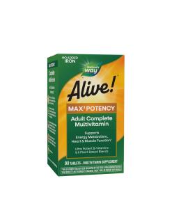 Nature's Way - Alive!® Max3 Daily Multivitamin Without Iron (90 Tablets)