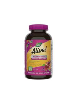 Nature's Way - Alive!® Women's 50+ Gummy Multivitamin (130 Gummies, Mixed Berry)