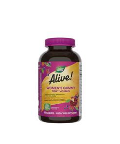 Nature's Way - Alive!® Women’s Gummy Multivitamin (130 Gummies, Mixed Berry)