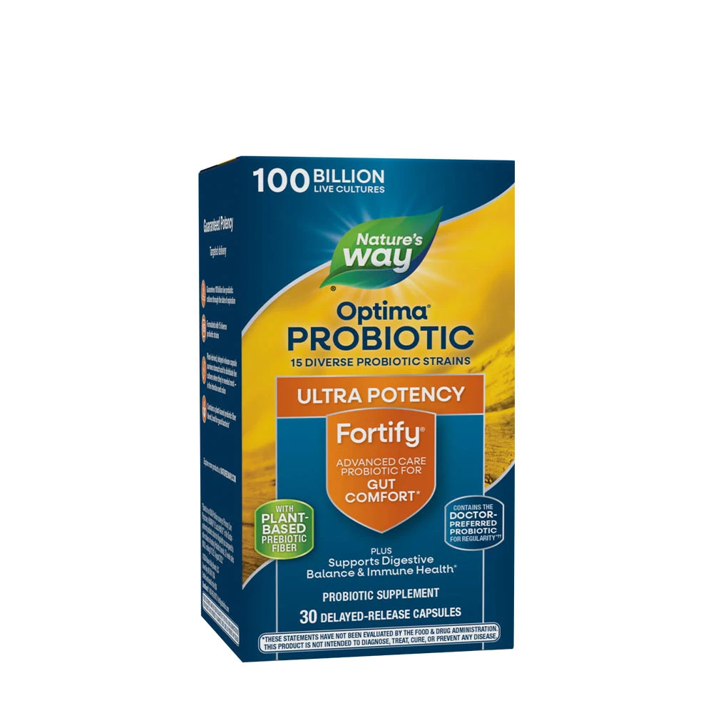 Natures Way Fortify® Optima® Probiotique 100 Milliards (30 Capsules)