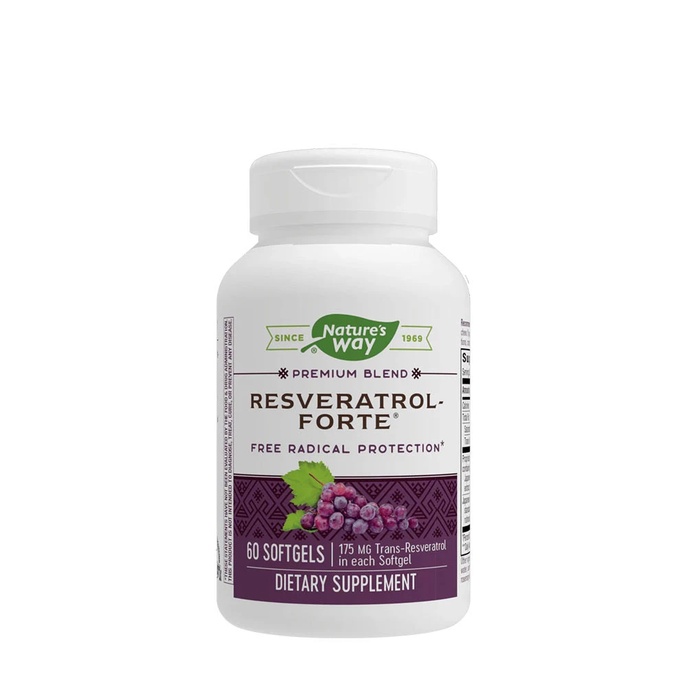 Resvératrol-Forte® de Nature's Way (60 capsules molles)