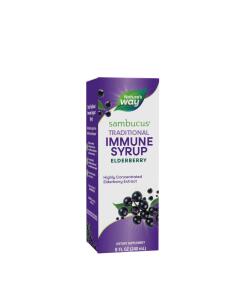 Sirop traditionnel pour renforcer le système immunitaire Sambucus de Natures Way (240 ml)