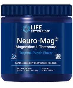 Life Extension - Neuro-Mag Magnesium L-Threonaat, Tropische Punch - 93g