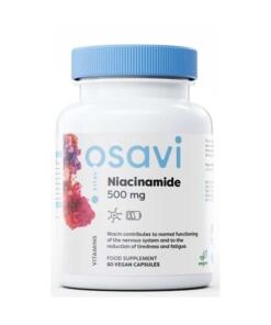 Niacinamide, 500mg - 60 gélules végétaliennes