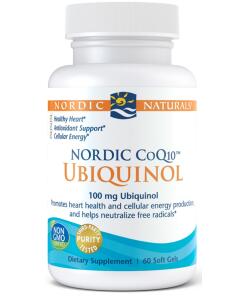 Nordic Naturals - Noords CoQ10 Ubiquinol, 100 mg - 60 Zachte Capsules
